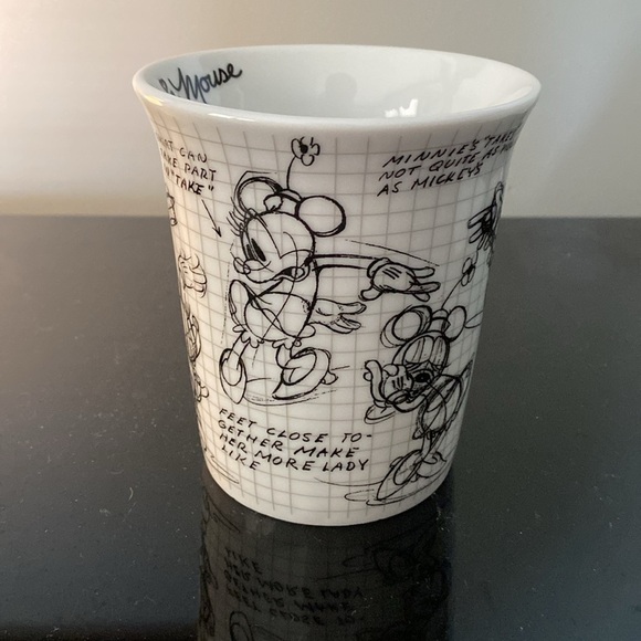 Disney Minnie Mouse Sketch Book Ceramic Mug - Picture 2 of 6